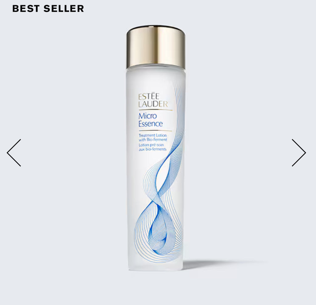 Estée Lauder Micro Essence
Treatment Lotion Toner with Bio-Ferment