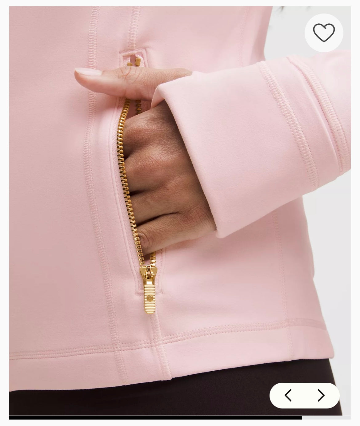 Lululemon Define Jacket Nulu Blissful Pink