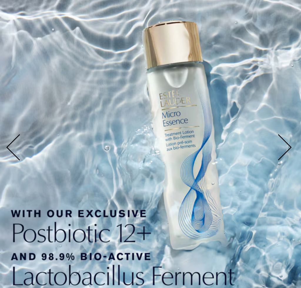 Estée Lauder Micro Essence
Treatment Lotion Toner with Bio-Ferment
