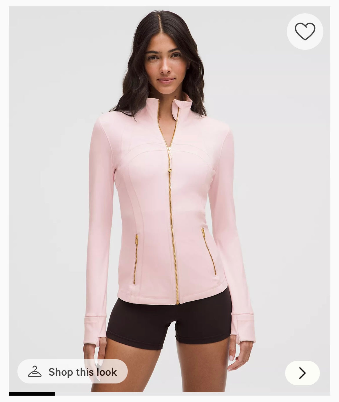 Lululemon Define Jacket Nulu Blissful Pink