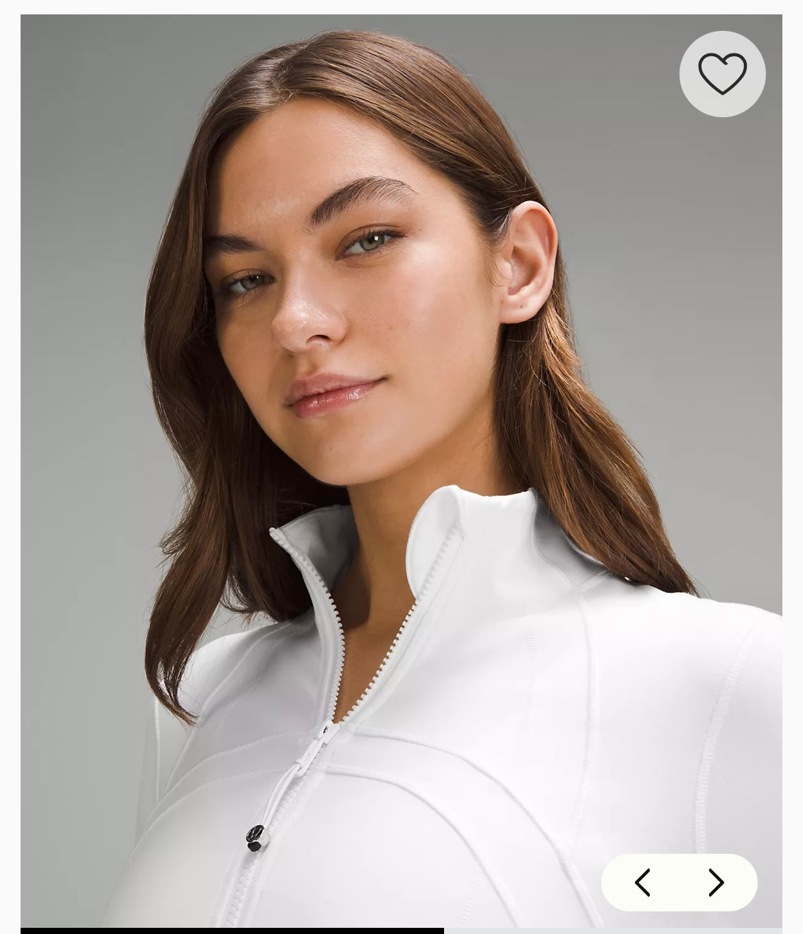 Lululemon Define Jacket Nulu White