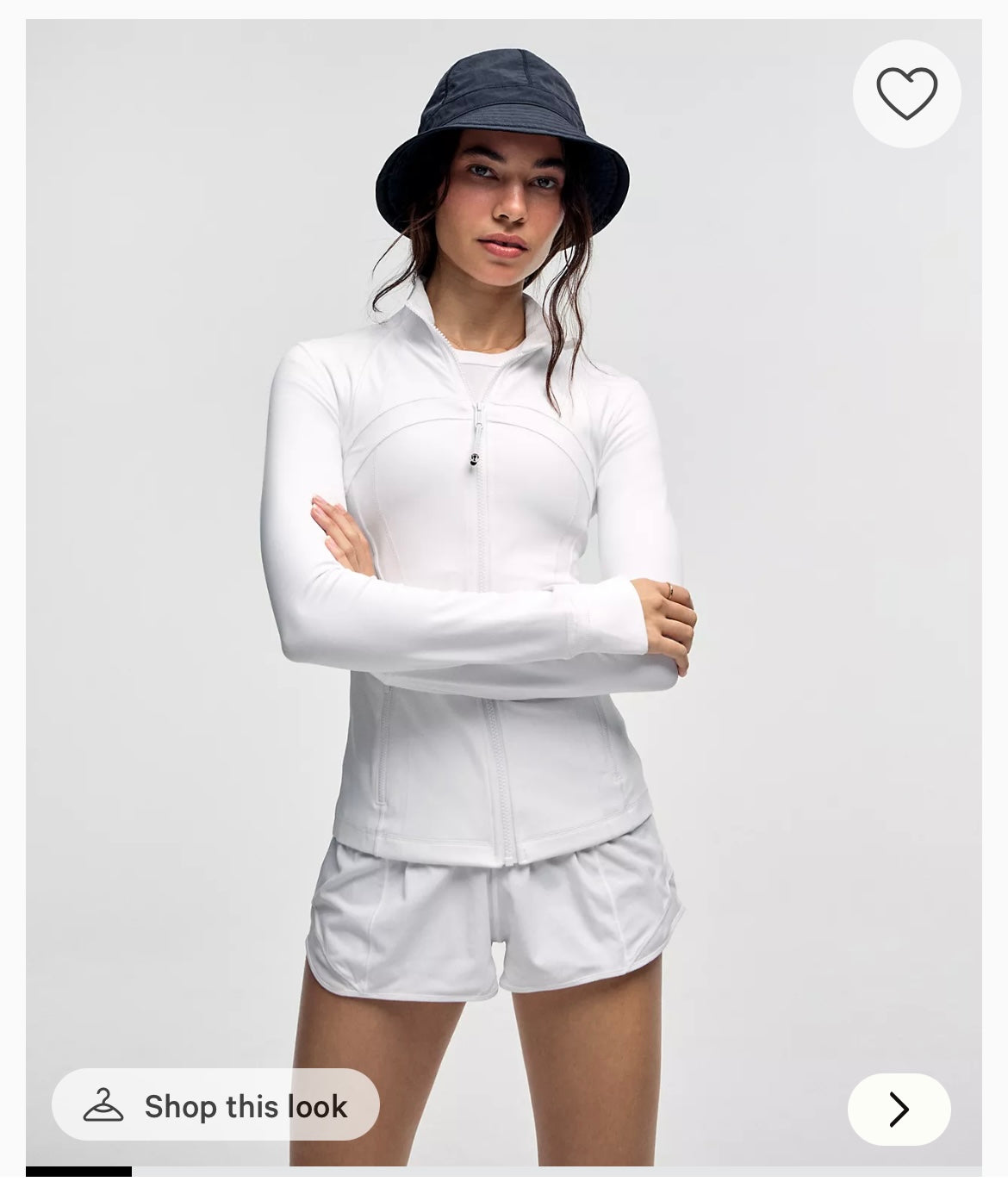 Lululemon Define Jacket Nulu White