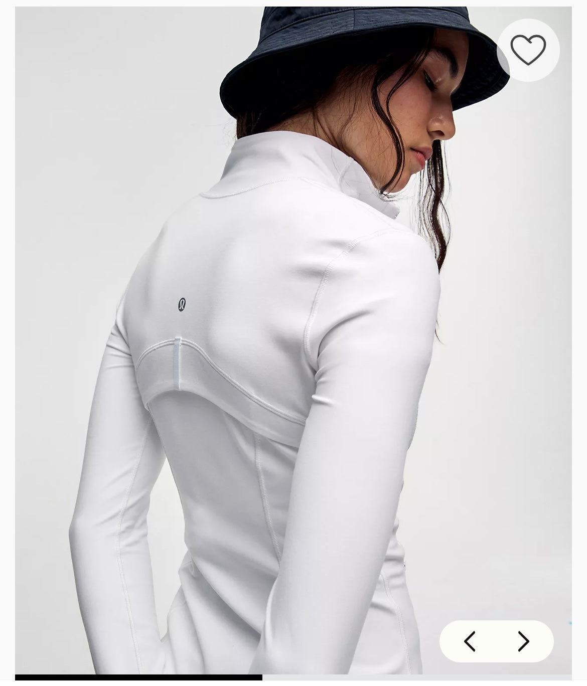 Lululemon Define Jacket Nulu White