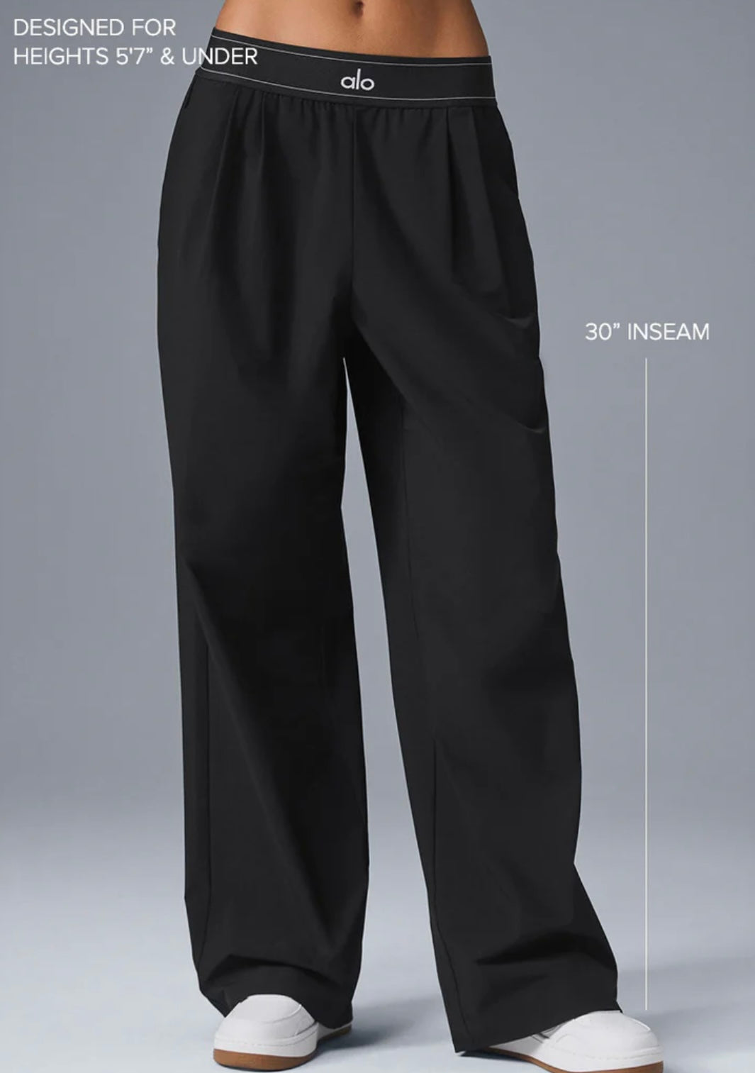 alo Suit Up Trouser Black